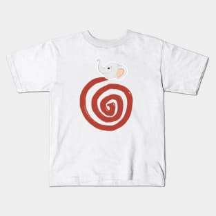 Spiral - Elephant Kids T-Shirt